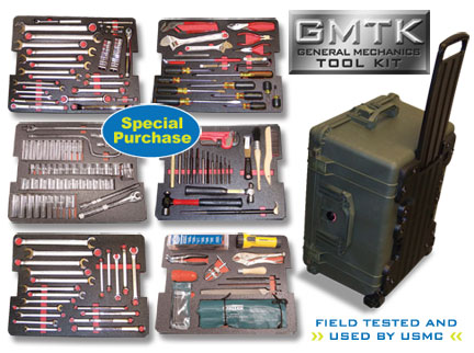 New Snap-on™ GMTK General Mechanic's Maintenance Military Tool Set Kit 6  Drawer