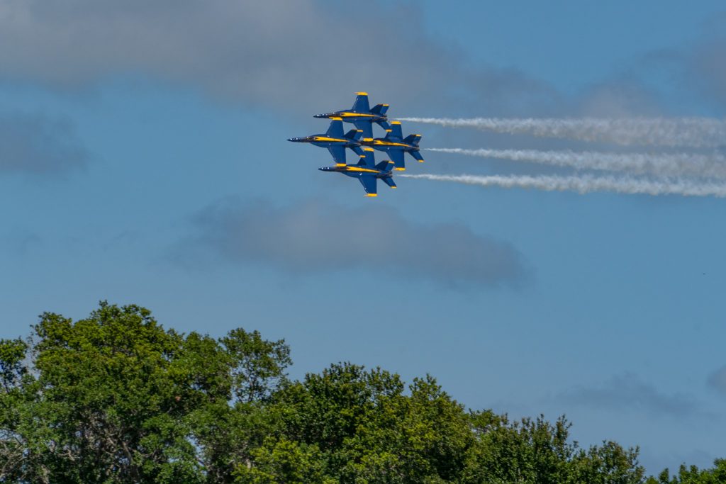 Blue Angels Delta Formation