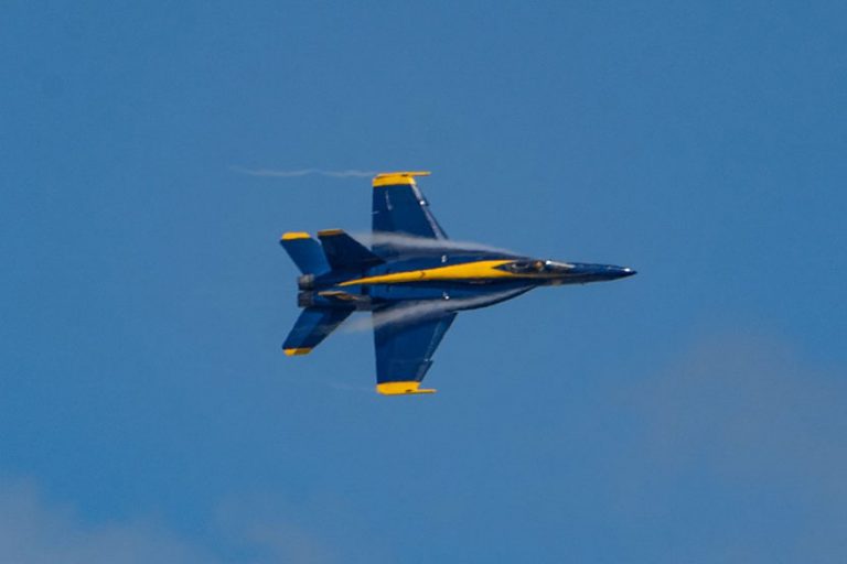Blue Angels solo
