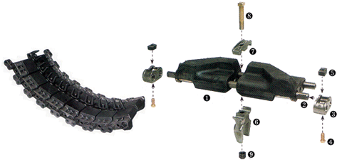 M48 (T97E2) Track Shoe Assembly